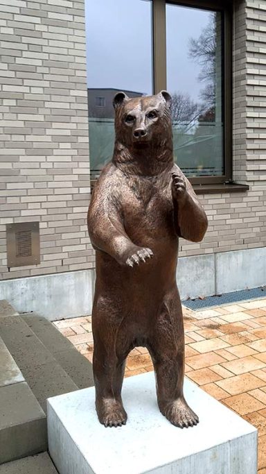 Bronzeskulptur "Berliner Bär"