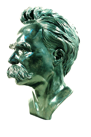 Bronzebüste F. Nietzsche